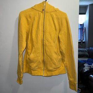 Lululemon Golden Scuba Full Zip Hoodie